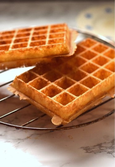 Single waffle iron - 4x6 Brussels