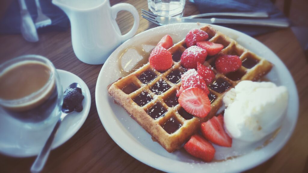 Single waffle iron - 4x6 Brussels