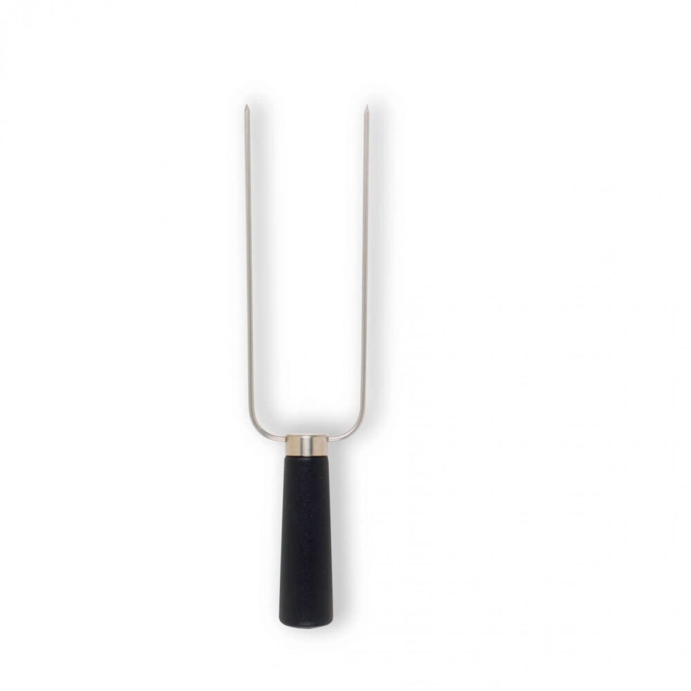 Waffle fork with plastic handle