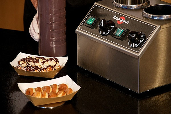 Double chocolate dispenser