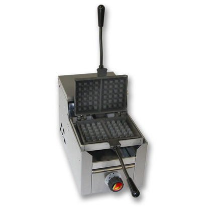 Reversible gas waffle maker - 1 iron