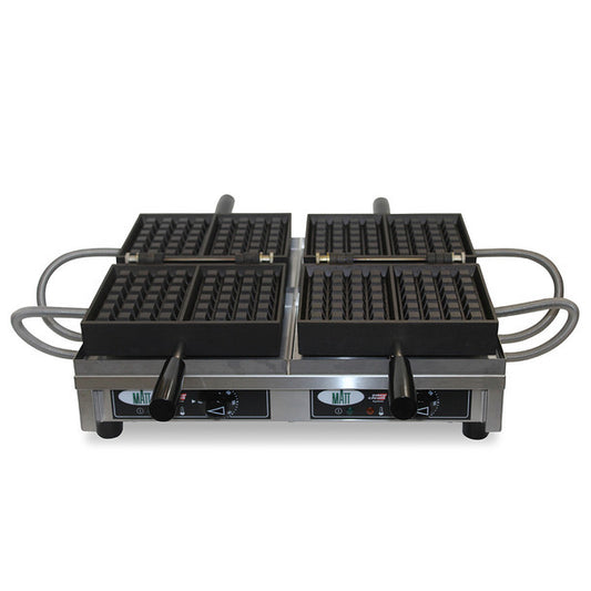 Double waffle iron - 4x6 Brussels