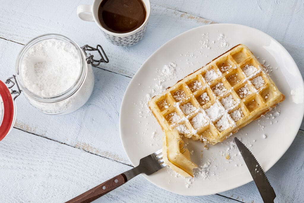 Reheating waffle iron - 4x6 Brussels