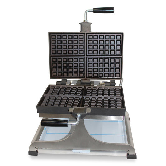 Big turnable waffle iron - 4x4x6 Brussels