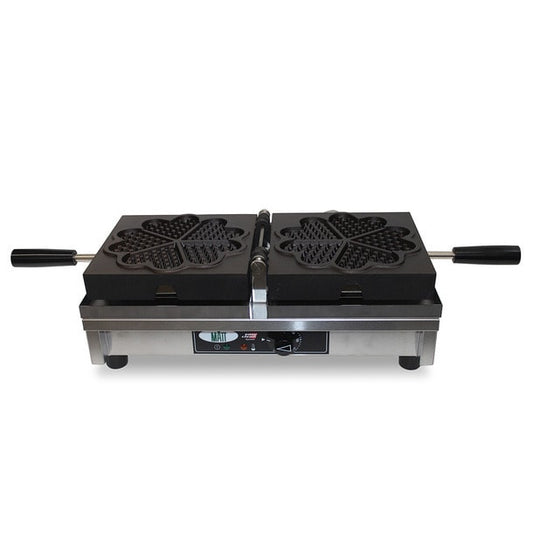 Single waffle iron - 5x27 Heart waffle