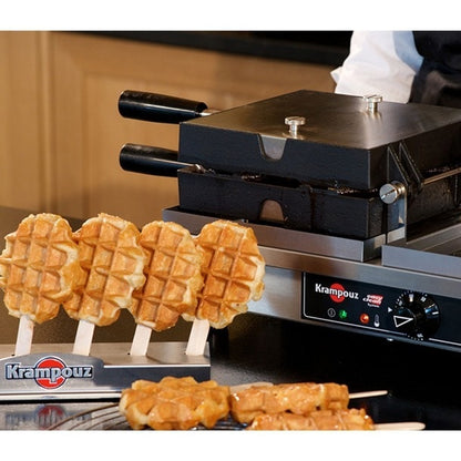 Waffle Iron Lolly waffles