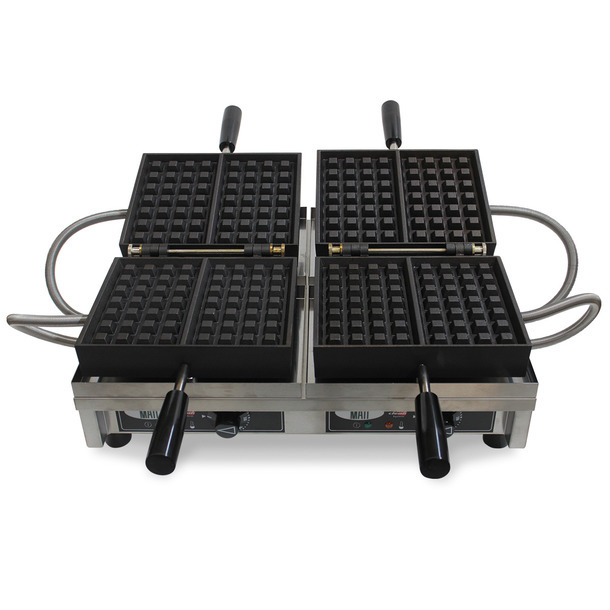 Double waffle iron - 4X7 Liege